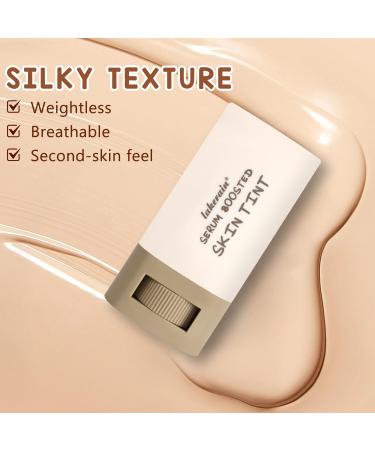 Foundation Stick Beauty Balm Serum Boosted Skin Tint Solid Tinted Moisturizing Serum Contour Stick Foundation Face for Women for Face Natural Makeup (03 18g) 03 18g - Buy Online on GoSupps.com