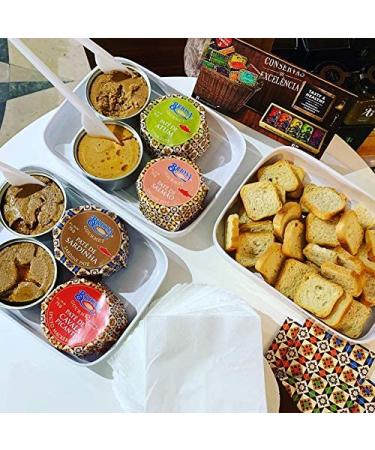 Briosa Gourmet Sardine Salmon Mackerel Tuna and Cod Pate Rich in Omega-3 - 2.64 Oz Pack Of 5 - Buy Online on GoSupps.com