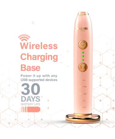 Wagner Stern WHITEN Edition Electric Toothbrush - 5 Brushing Modes, Pressure Sensor, 3 Intensity Levels - Orchid Pink - Buy Online on GoSupps.com