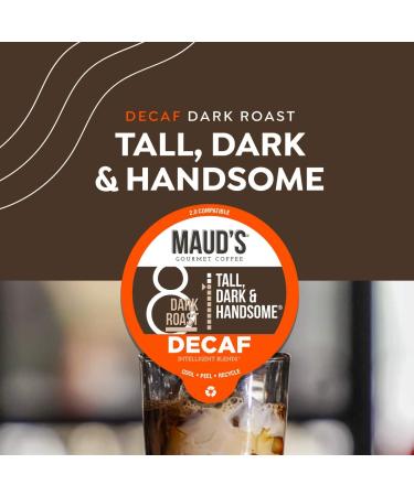 Maud's Dark Roast Decaf Coffee Pods - 100ct | Solar Energy Produced | 100% Arabica | KCup Compatible | California Roasted - Buy Online on GoSupps.com
