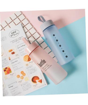 KOMBIUDA 520 Drinking Pink Portable Frosted Water Ml Creative Couples Bottle re-usable - Buy Online on GoSupps.com