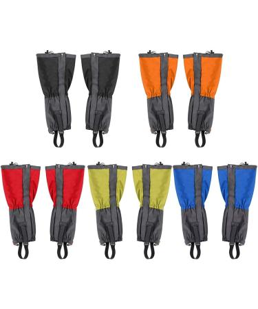 Buy Jenngaoo Waterproof Outdoor Gaiters - Perfect for Hiking Climbing & Snow Protection (Orange) - Buy Online on GoSupps.com