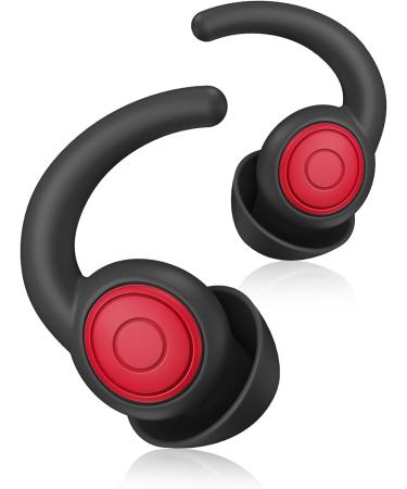 Ear Plugs for Sleeping Highest NRR 38dB Noise Cancelling Ear Plugs for Sleeping Sound Blocking Noise Reduction Reusable Silicone Earplugs for Sleep Focus Travel Concerts Work 2-Pair(S/L) Blackgrey - Buy Online on GoSupps.com