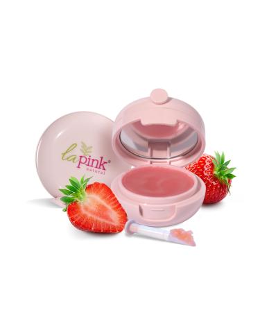 Strawberry Natural Tinted Lip Balm with Shea & Kokum Butter | Nourished & Soft Lips | 100% Microplastic Free Formulation | 15 gms