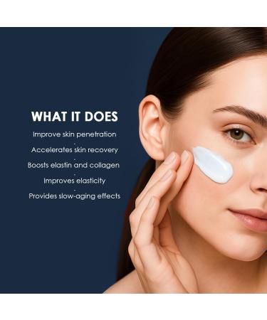 glowiest EFFORTLESS GLOW PDRN + Spicule Cream I Daily Face Moisturizer I Premium Salmon PDRN I Recovery & Moisture with Niacinamide PDRN & Spicule l Korean Skin Care for All Skin Types - Buy Online on GoSupps.com