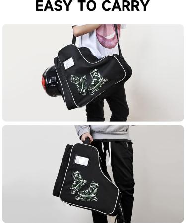 CELLGEAR Waterproof Roller Skate Bag - Adjustable Shoulder Strap - Black - Buy Online on GoSupps.com