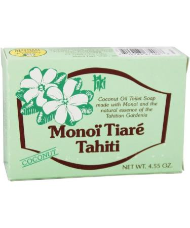 Buy Coconut Monoi Tiare Soap Bar 4.6 oz | Luxurious Natural Skincare | International Shipping Available - Buy Online on GoSupps.com
