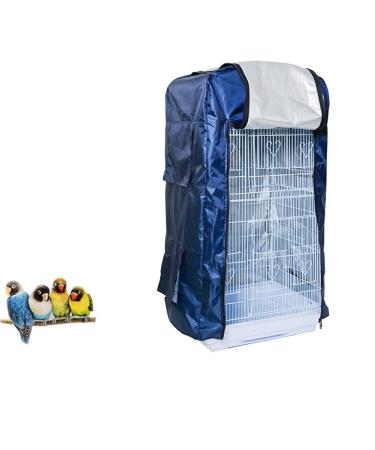 QBLEEV Bird Cage Covers, Large Birdcage Cover, Warm Windproof Waterproof Shell Shield for Square Cage Crate