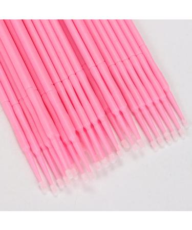 100pcs Pink Disposable Micro Applicator Brushes for Eyelash Extension | BK-10467 - Buy Online on GoSupps.com