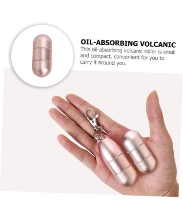 Outanaya Volcanic Stone Oil Absorbing Stick Oil Absorbing Roller Whetstone Face Aluminum Shell - Buy Online on GoSupps.com