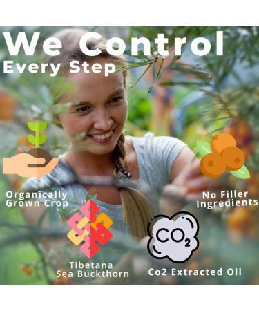 Buy 100% Certified Organic Sea Buckthorn Berry Oil - 1.76 FL OZ for International Shipping - Buy Online on GoSupps.com