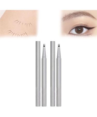 LaoSShu Dual-ended lower lash pencil smudge-proof liquid eyeliner waterproof sweat-resistant long-lasting lower lash pencil that won't remove makeup