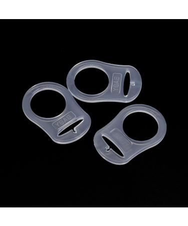 AUEAR 10 Pack Silicone Adapter Rings Holder - Food Grade Transparent Color - Buy Online on GoSupps.com