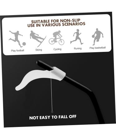 Healeeved 100 Pairs Anti-Slip Glasses Ear Pads & Ear Hooks - Comfort & Stability for Glasses - Buy Online on GoSupps.com