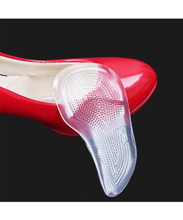 Mobestech 9 Pairs Orthotic Heel Pads & Metatarsal Cushions - Silicone Half Insoles for High Heel Comfort | Anti-Slip Gel Foot Pads - Buy Online on GoSupps.com