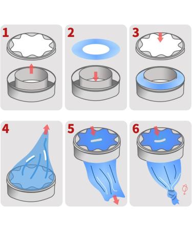 Shakven Diaper Trash Bags Odor Control | 10 Packs Diaper Bin Refill Bags - Diaper Waste Trash Bags Sustainable Use Leak-Proof For Cat Litter Waste - Buy Online on GoSupps.com