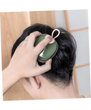 FRCOLOR Scalp Brush Food Grade Waterproof Shampoo Scrubber For Deep Cleansing Lightweight Easy To Hold For Home Use Pampering - Buy Online on GoSupps.com