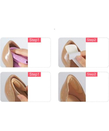 Buy SUQ Heel Handles - 3 Pairs Self-Adhesive Heel Stickers | Anti-Wear Pain Relief Shoe Liners for Foot Care - Buy Online on GoSupps.com