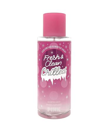 Victoria's Secret Pink Fresh and Clean Chilled Fragrance Mist 8.4 Fl Oz - Buy Online on GoSupps.com