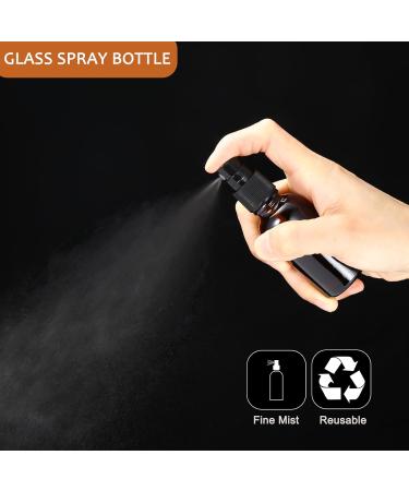 ALIFEIA 30ml Amber Glass Spray Bottles Small Empty Fine Mist Refillable Travel Spray Bottle for Cleaning Perfume Aromatherapy Cosmetic Sprays Hair Essential Oils with Fine Mist Dispenser(3 Pack) Amber 3 Pack 30ml - Buy Online on GoSupps.com