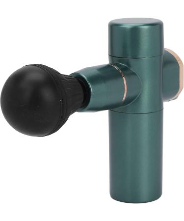 Electric Deep Tissue Massage Gun - 4 Modes Muscle Massager for Neck Shoulder & Back - Green - Buy Online on GoSupps.com