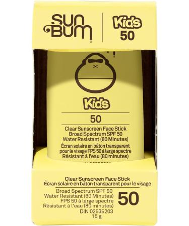 Sun Bum Kids SPF 50 Clear Sunscreen Face Stick - Buy Online on GoSupps.com