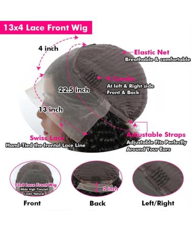 BELEXTENS 24 Inch Body Wave Lace Front Human Hair Wig - Pre Plucked, 180% Density, Brazilian Virgin Hair, Transparent Lace Frontal for Black Women - 24 Inch Body Wave - Buy Online on GoSupps.com