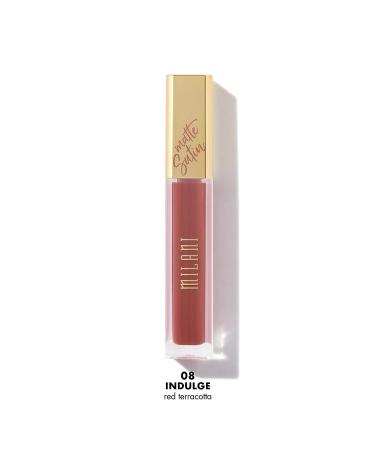Milani Amore Satin Matte Lip Cr me - Indulge (0.22 Fl. Oz.) | Cruelty-Free Nourishing Lip Gloss - Buy Online on GoSupps.com