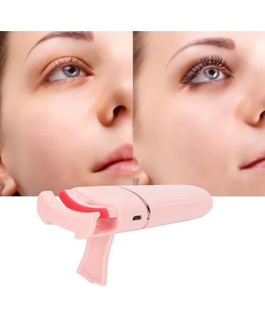 Qukaim Electric Eyelash Curler Heated Electric Eyelash Curler Heated Rechargeable Mini Eyelash Curler Temperature Sensitive Silicone Fast Heating USB Charging Lasting Curler Pink - Buy Online on GoSupps.com