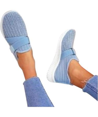 Shop Women's Lightweight Waterproof Sneakers - Stylish Summer Dress Shoes & Orthopedic Options in White Blue & Black Plateau | Size 42 EU - Buy Online on GoSupps.com