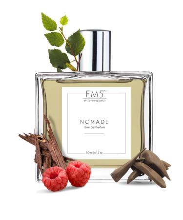 EM-5 Nomade Unisex Perfume for Him/Her | Amber Oud Smoky leather | Perfume Spray for Men & Women | Strong & Long Lasting Fragrance | Gift for Him & Her