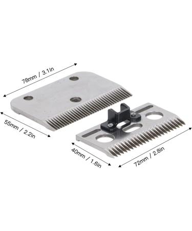 Risegun Horse Shears Replacement Blades 35 Tooth Professional Carbide Clipper Blades Horse Clipper Replacement Blade Carbide Livestock Hair Trimmer Universal Blades for Horse Equine Goat Pony Cattle - Buy Online on GoSupps.com