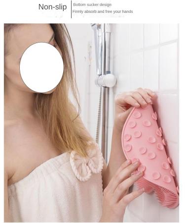 Dcniyt Foot Scrubber for Shower - Non-Slip Massage Mat with Suction Cups | Foot Care & Pain Relief Device Green - Buy Online on GoSupps.com