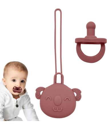 Renywosi Pacifier Holder Set - Silicone Pacifier Chain for Babies | Easy to Clean & Perfect for Travel Picnic & Camping - Buy Online on GoSupps.com