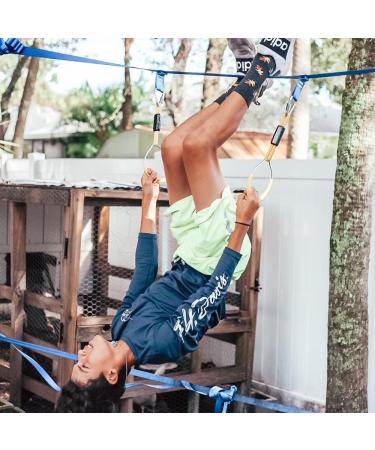 Ninja Rings Playground Equipment for Kids - 6 Pack Monkey Climbing Obstacle Rings (Red) - Buy Online on GoSupps.com