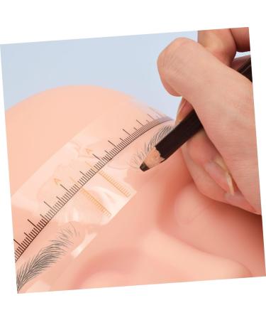 Hemoton 10pcs Eyebrow Positioning Ruler Plastic Eyebrow Ruler Brow Guide Stencil Shape Template Mold Make up - Buy Online on GoSupps.com