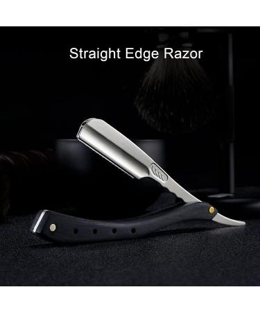 High-Quality Manual Beard Trimmer & Straight Edge Razor with Wooden Handle | Perfect for Barbers & Home Use - Buy Online on GoSupps.com