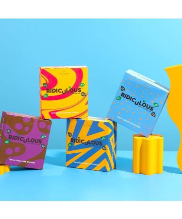 Protein Works Ridiculous Vegan Protein Bar | Award-Winning Plant-Based Snack | High Protein Chocolate Biscuit Crunch | Palm Oil Free | 1 Bar - Buy Online on GoSupps.com