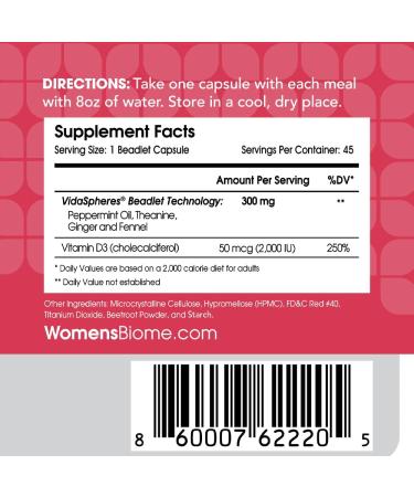 Innovative Bowel Support for Women - Natural Relief for IBS Symptoms - Made in USA, Non-GMO, Gluten-Free - 3rd Party Tested - Buy Online on GoSupps.com