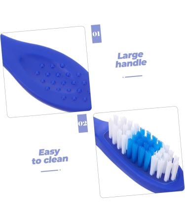 Buy Gatuida 10-Pack Portable Prison Toothbrushes Compact Travel Toothbrush with Thumbsprint Design - Buy Online on GoSupps.com