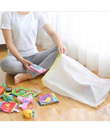 Drawstring Trash Bags Plastic Dustbin Bin Liners Strong Garbage Bags Use for Small Size Trash Can in Living Room Bathroom Kitchen - Buy Online on GoSupps.com