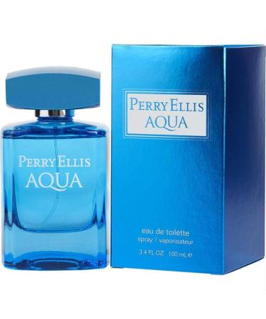 Perry Ellis Aqua Edt Spray 3.4 Oz
