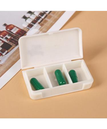 4-Pack Waterproof Daily Pill Box Case | Mini Medicine Organizer for Vitamins & Travel Medication Storage - Buy Online on GoSupps.com