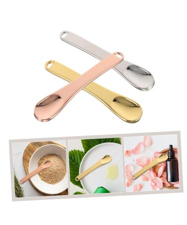 Anneome 3 Mini Makeup Spatula Cosmetic Spoons for Cream Application Applying Creams Masks Lotion Reusable Beauty Accessories - Buy Online on GoSupps.com