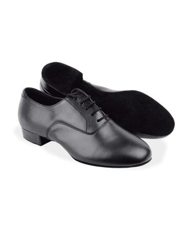 Very Fine Shoes mens Ballroom 10 Black Leather