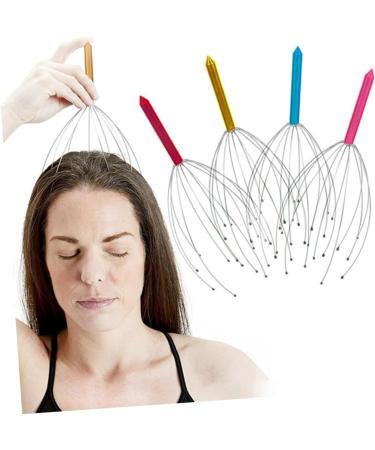 8 STK Healeved Head Scratcher Metal Spatula Tool - Deep Head Massager & Office Massage Claws for Ultimate Relaxation - Buy Online on GoSupps.com