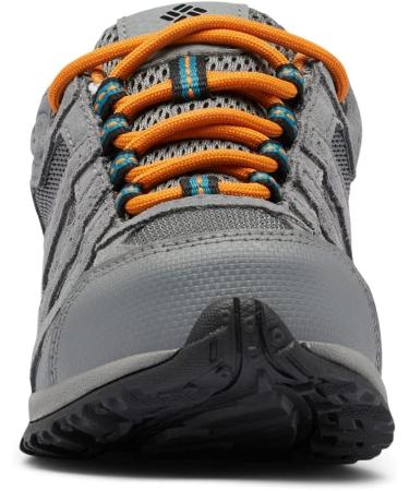 Columbia Redmond Waterproof Hiking Shoe Big Kid 6 - Titanium Grey/Steel/Gold Amber - Buy Online on GoSupps.com