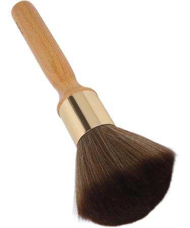Neck Duster Brush Beech Wood Ergonomic Handle Fine Fiber Brushes Portable Broken Hair Brush for Barber Large - Buy Online on GoSupps.com