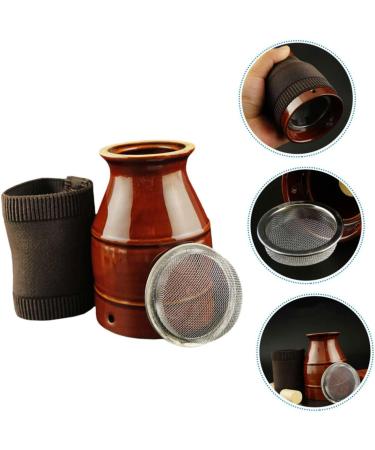 TOVINANNA 2 STK Cupping & Moxibustion Glass Shrinkers - Multi-Purpose Moxa Burner Pot & Massage Tools for Home Therapy - Buy Online on GoSupps.com
