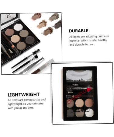 SOESFOUFU 1 Set Eyebrow Powder Set Eyebrow Beautify Makeup Tools Eyebrow Shaping Powder Abs - Buy Online on GoSupps.com